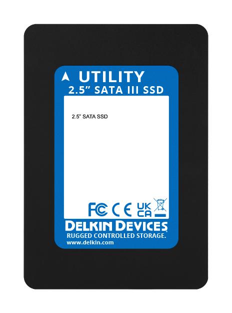 Delkin Devices Ds5Hftem5-35000-2. Ssd, Sata Iii, 3D Tlc Nand, 512Gb