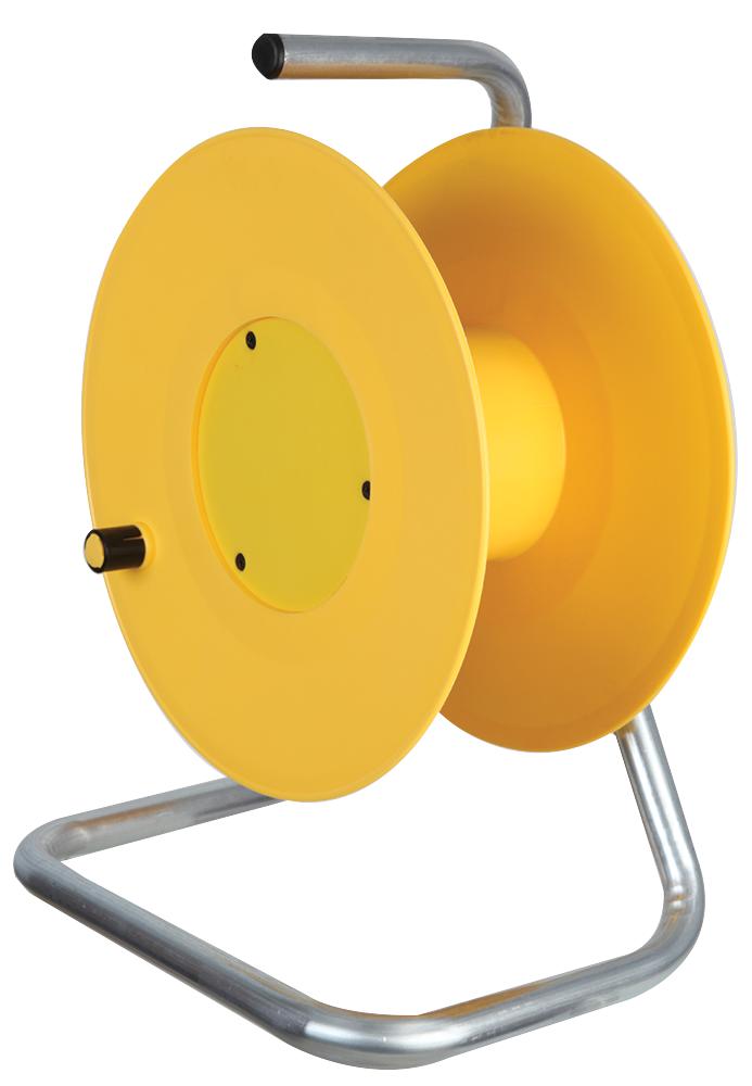 Pro Elec 8063 Empty Cable Storage Drum, Yellow