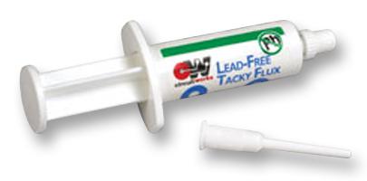 Chemtronics Cw8700 Flux, Lead Free, Tacky, 3.5G Syringe