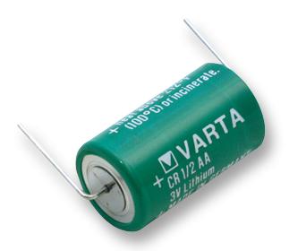 Varta 6127601301 Battery, Lithium, Cr1/2Aa, 950Mah, 3V