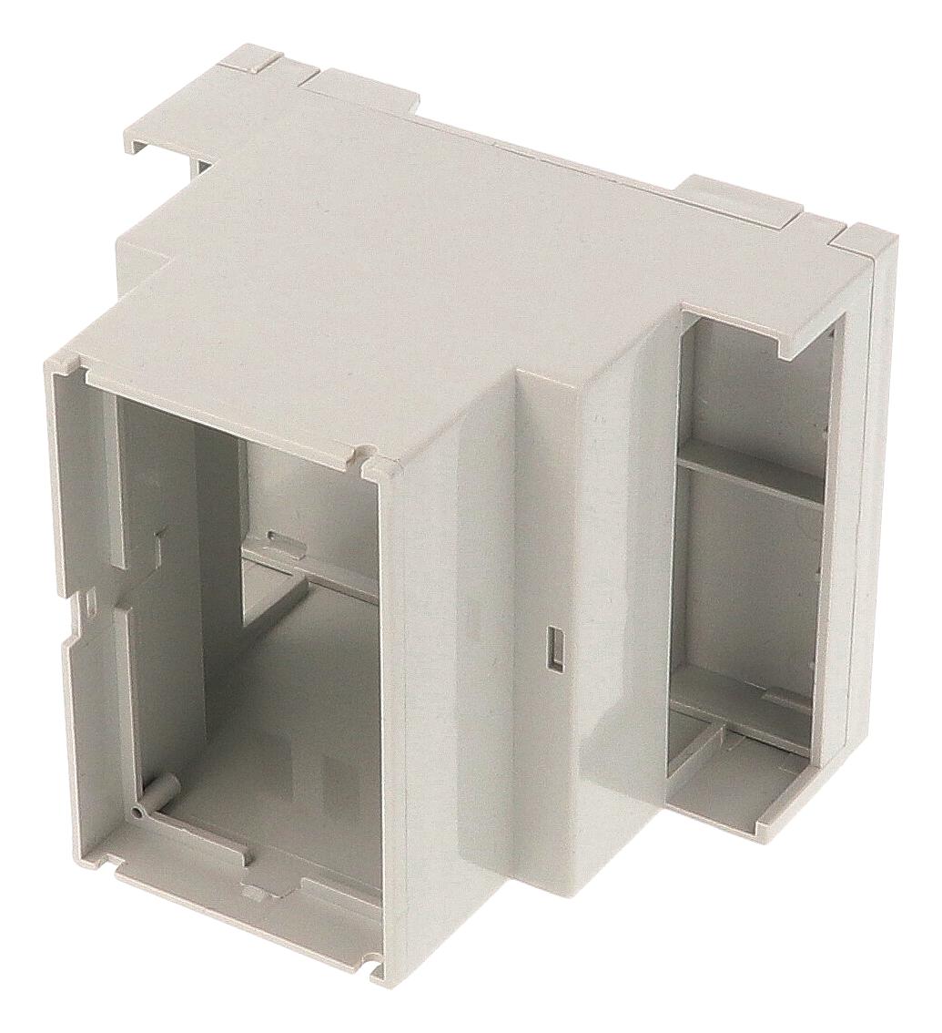 Hammond 1597Din4Mh68 Enclosure, Din Rail, Ppo, Gray