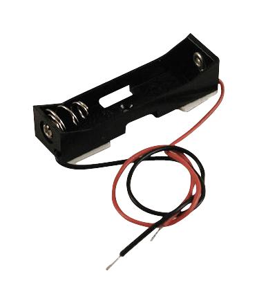 Hammond Bh1Aaaw Battery Holder, 1 X Aaa, Wire Leads