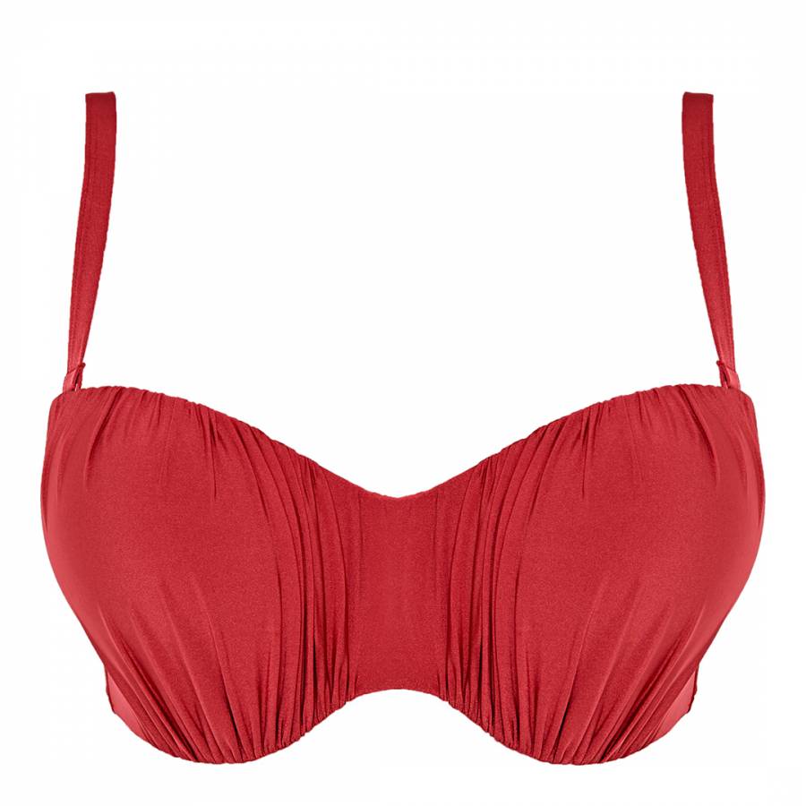 Red Marina Moulded Bra