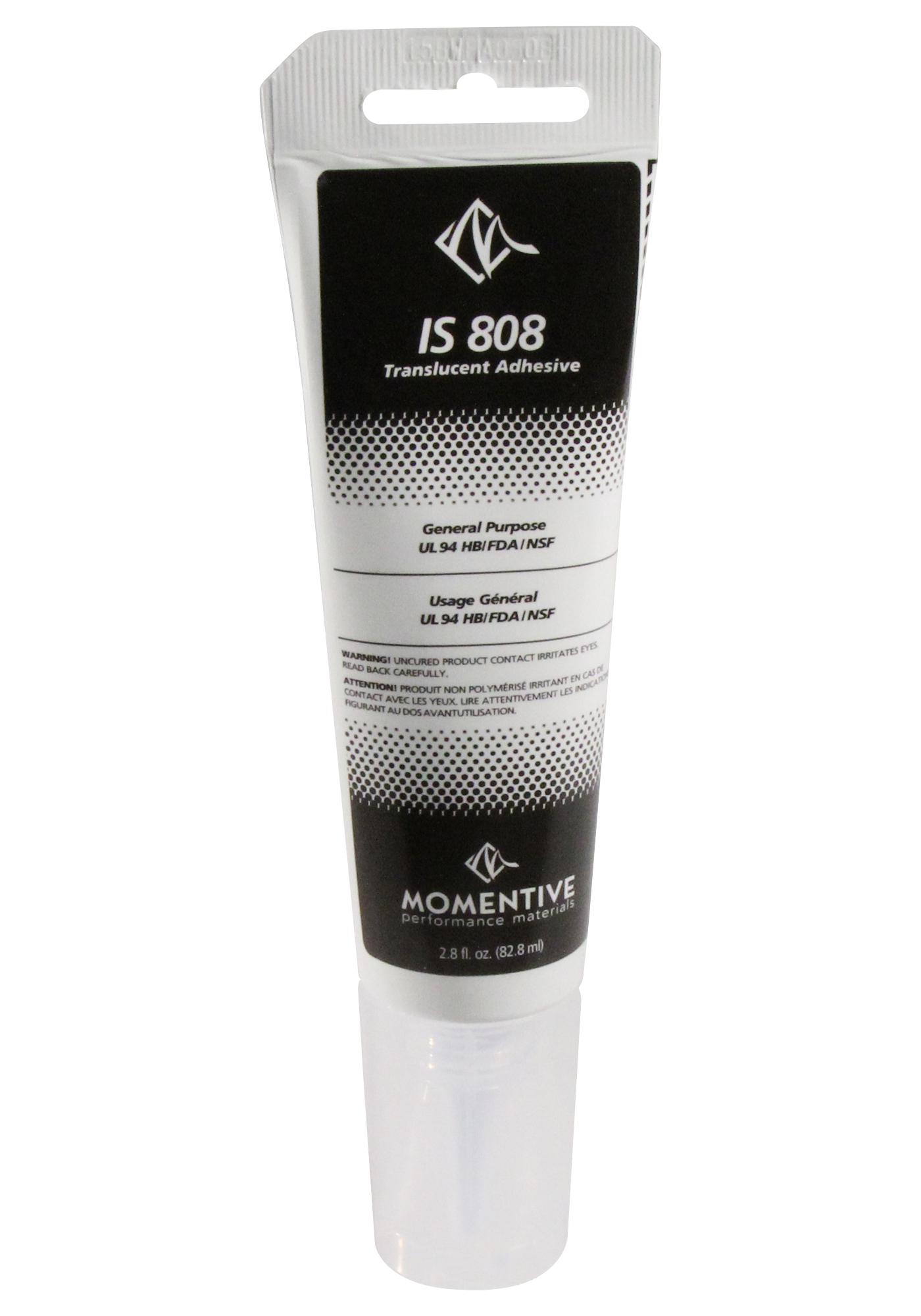 Momentive Performance Materials Is-808-2.8 Silicone Adhesive, Tube, 2.8Oz