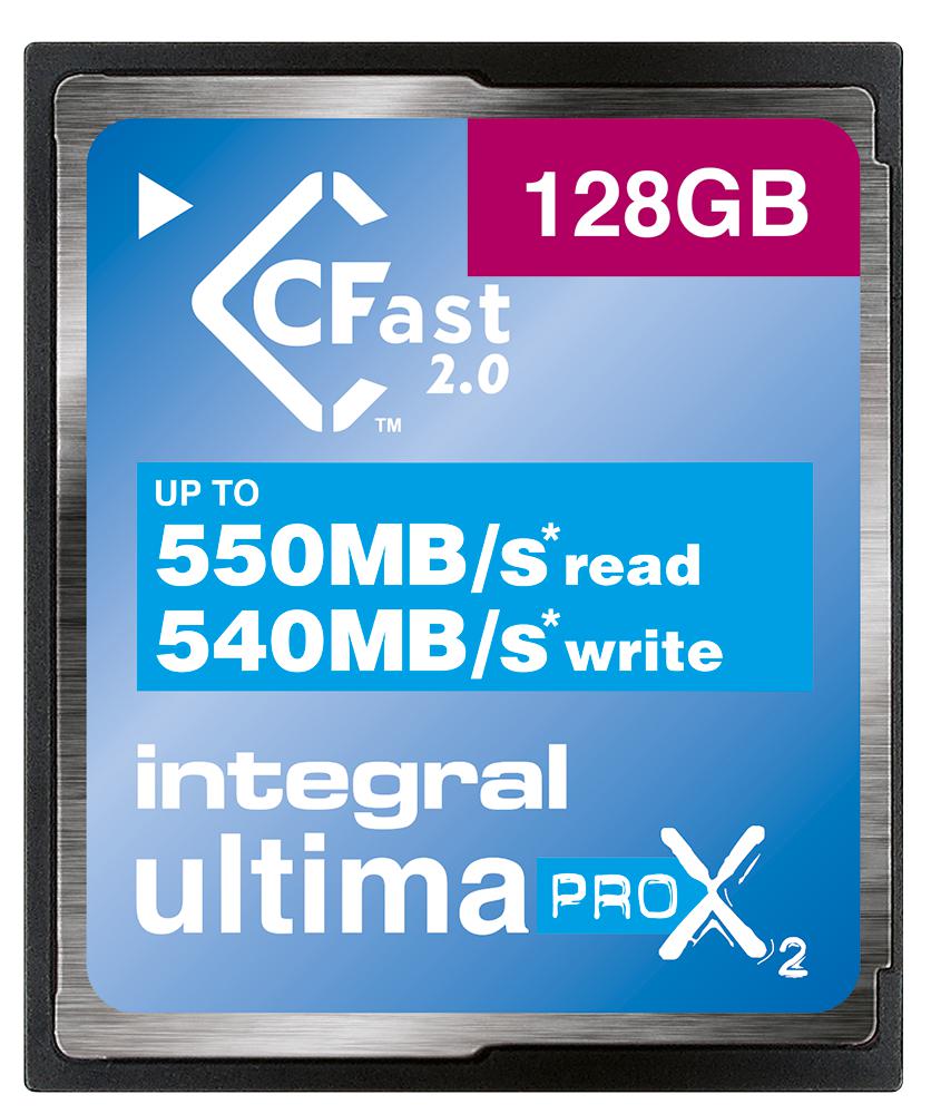 Integral Incfa128G-550/540 128Gb Ultimapro Cfast 2.0