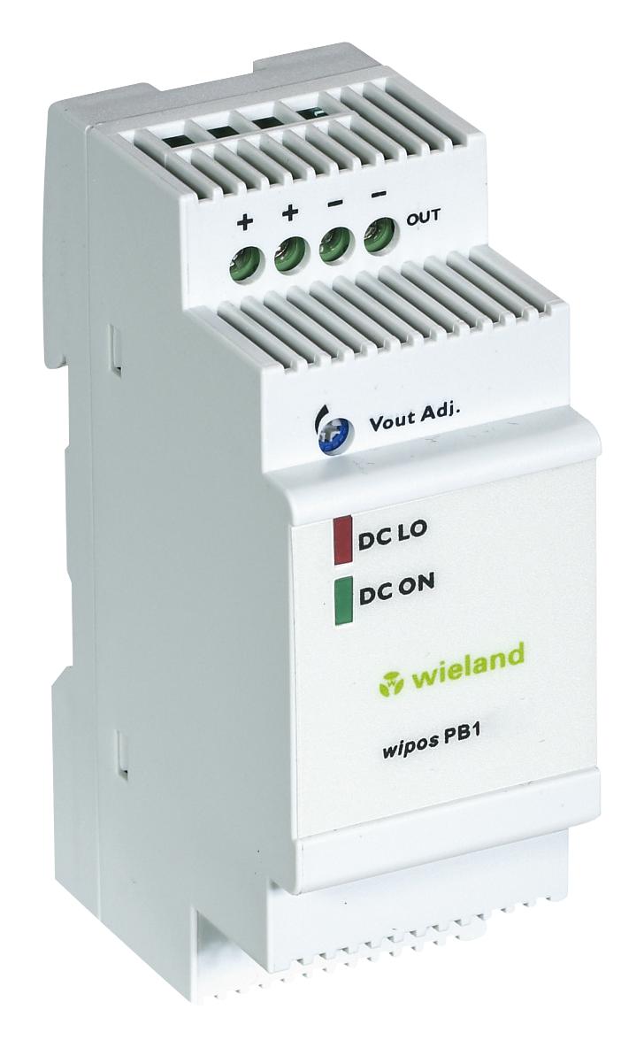 Wieland Electric 81.000.6322.0 Power Supply, Ac-Dc, 12V, 2A