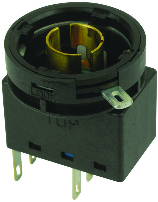 IDEC Lw-C10 Contact Block, Spdt, 100Ma, Solder Lug