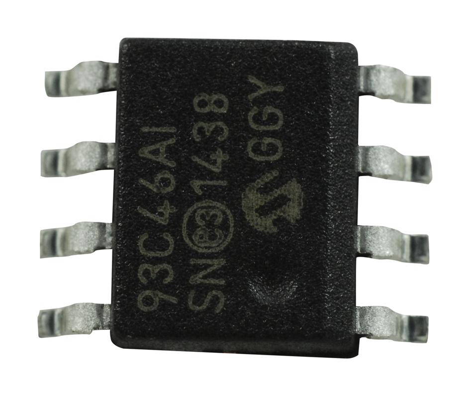 Microchip Technology Technology 93C46A-I/sn. Serial Eeprom, 1Kbit, 2Mhz, Soic-8