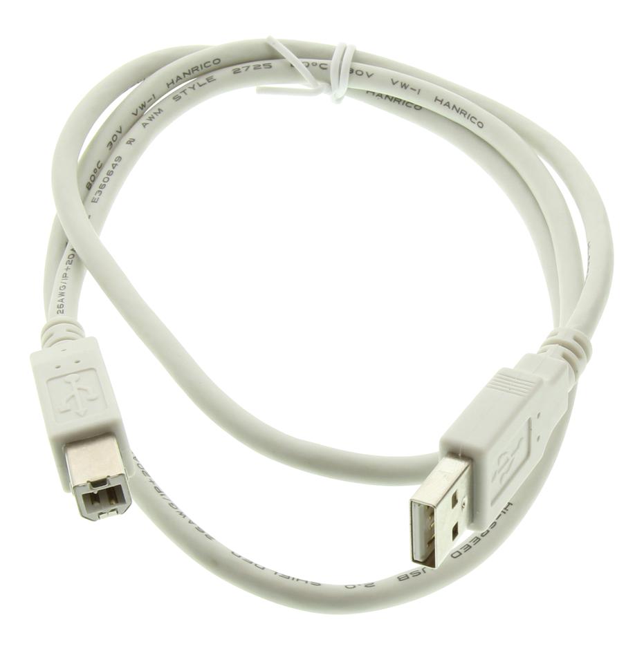GC Electronics 45-1413 Usb 1.0 Cable Asse,a To B,1M
