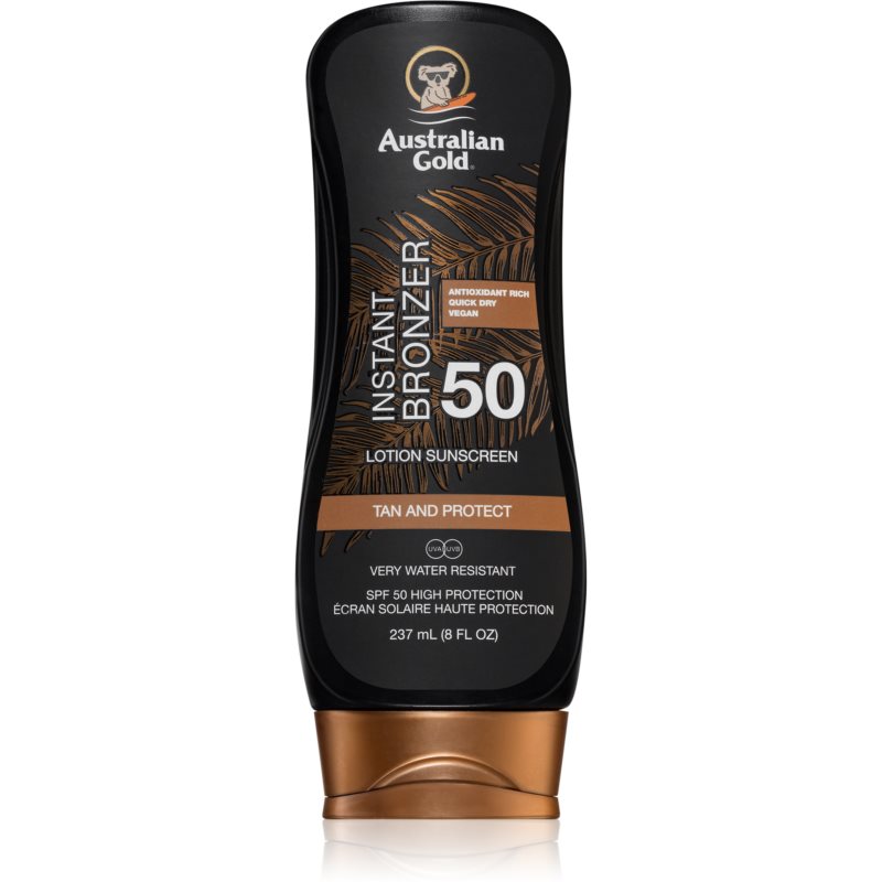 Australian Gold Lotion With Bronzer sunscreen with bronzer SPF 50 237 ml