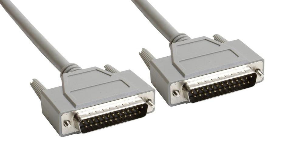 Amphenol Cables on Demand Cs-Dsdmdb25mm-002.5 Comp Cable, D Sub 25P Plug-Plug, 2.5Ft