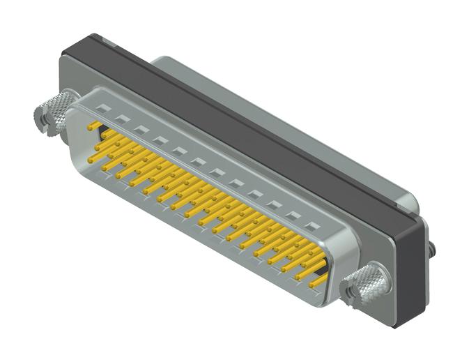 Amphenol Conec 163A50049X D Sub Adapter, Plug-Rcpt, 50Pos