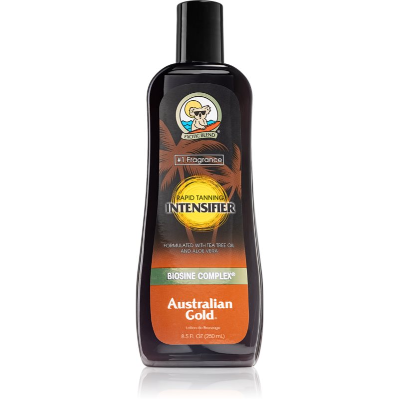 Australian Gold Rapid Tanning Intensifier body lotion to accelerate tanning 250 ml