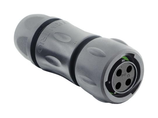 Souriau Utsx6Jc124S Circular Connector, Plug, 4Pos, Crimp