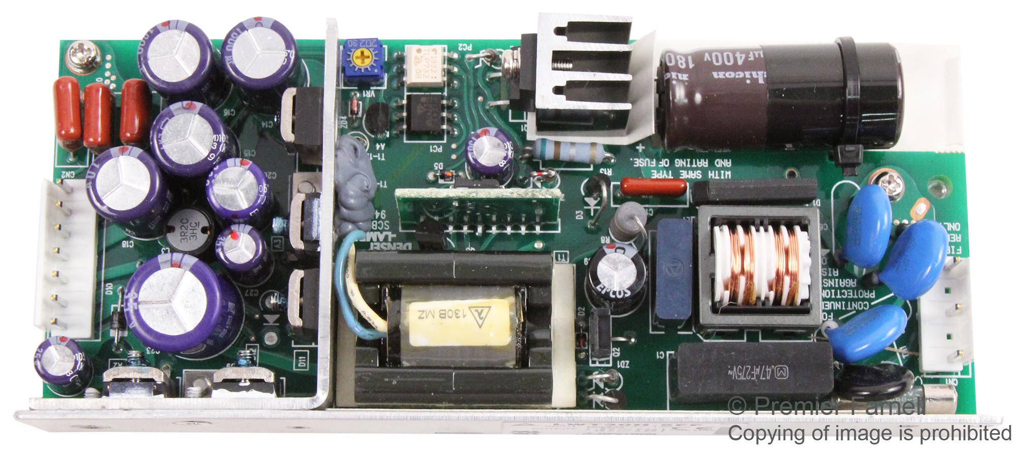 TDK-Lambda Lwt30H-5Ff Ac-Dc Converter, Open Frame, 3 O/p, 30W, 5V, 15V, -15V