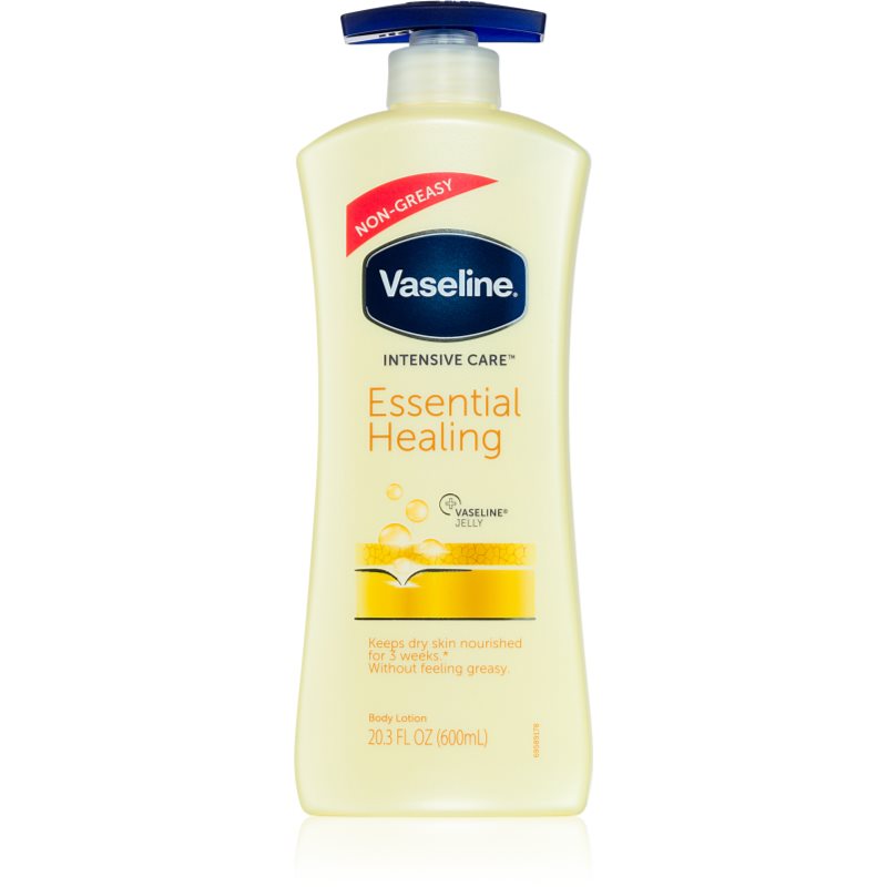 Vaseline Intensive Care hydrating body lotion with pump Essential Healing 600 ml
