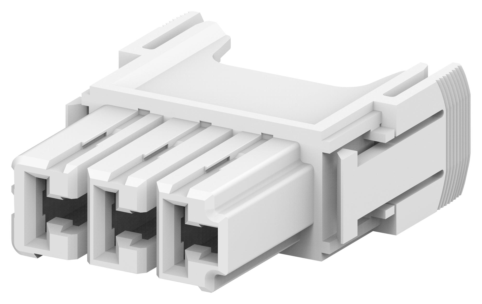 Amp Connectors / Te Connectivity 2312738-2 Heavy Duty Module, Rcpt, 3Pos, 40A