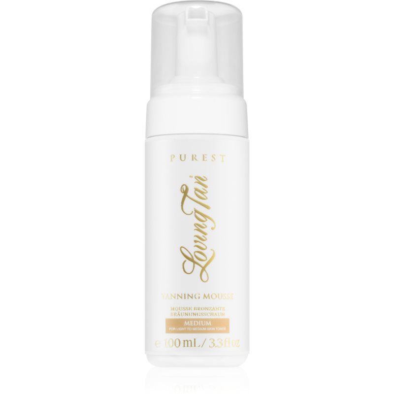 Loving Tan Purest self-tanning mousse shade Medium 100 ml