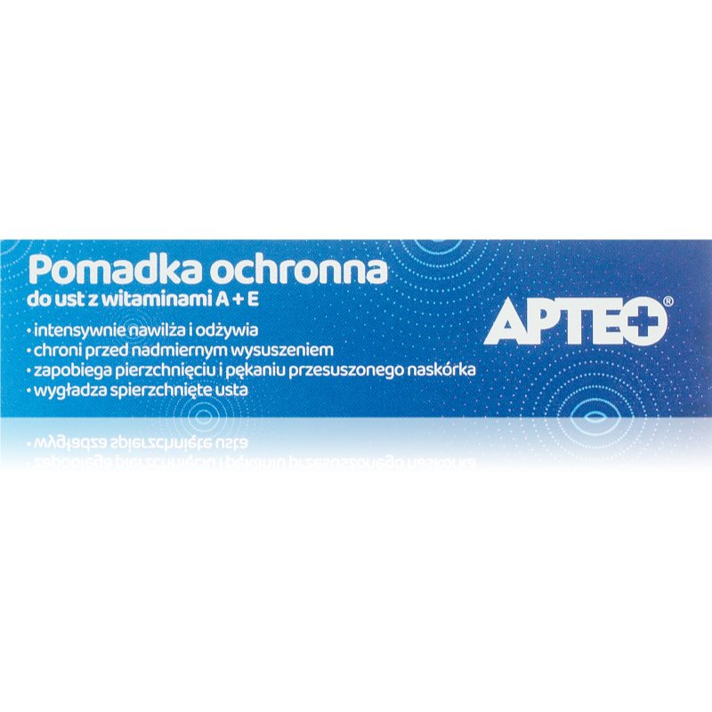 Apteo Protective lipstick with vitamins A+E lip balm with nourishing and moisturising effect 1 pc
