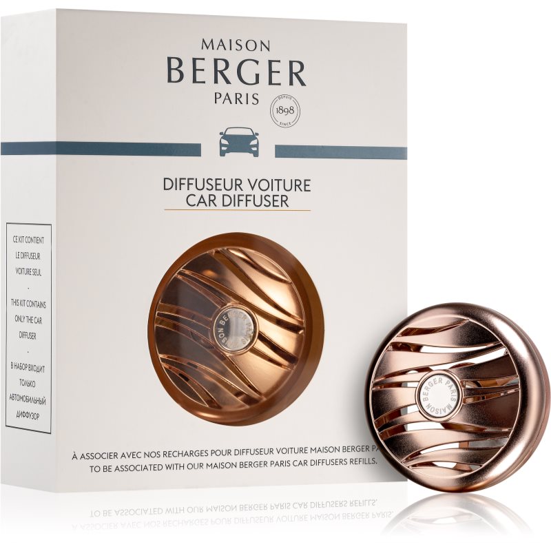 Maison Berger Paris Blissful car scent holder clip (Rose Gold) 1 pc