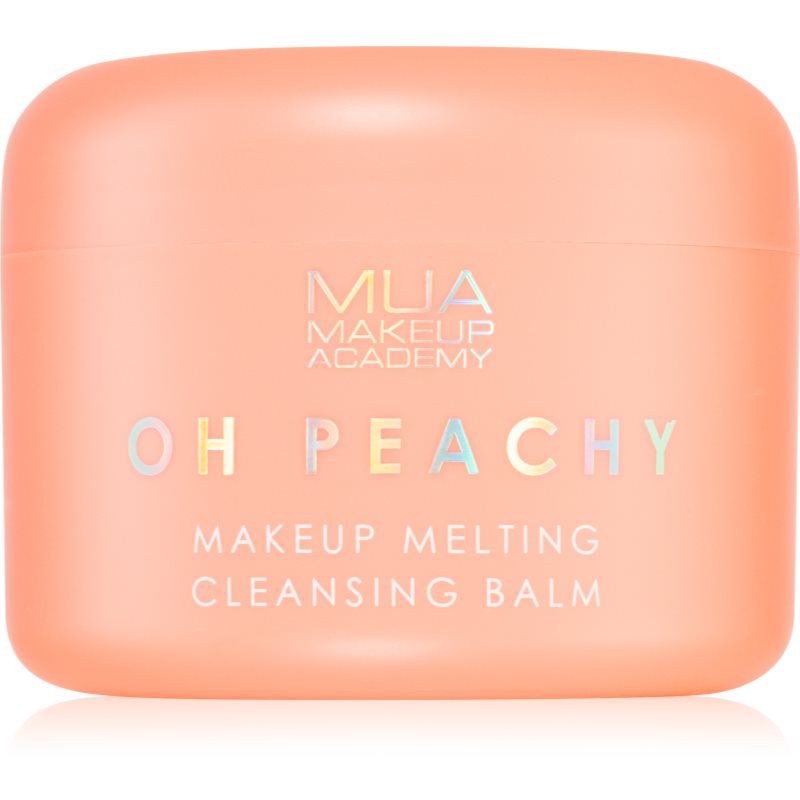 MUA Makeup Academy Oh Peachy makeup remover balm-in-oil with peach aroma 70 g