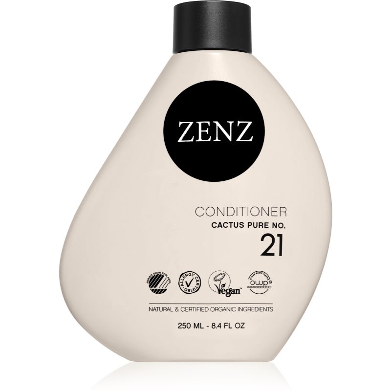 ZENZ Organic Cactus Pure No. 21 deeply hydrating conditioner suitable for people with allergies 250 ml