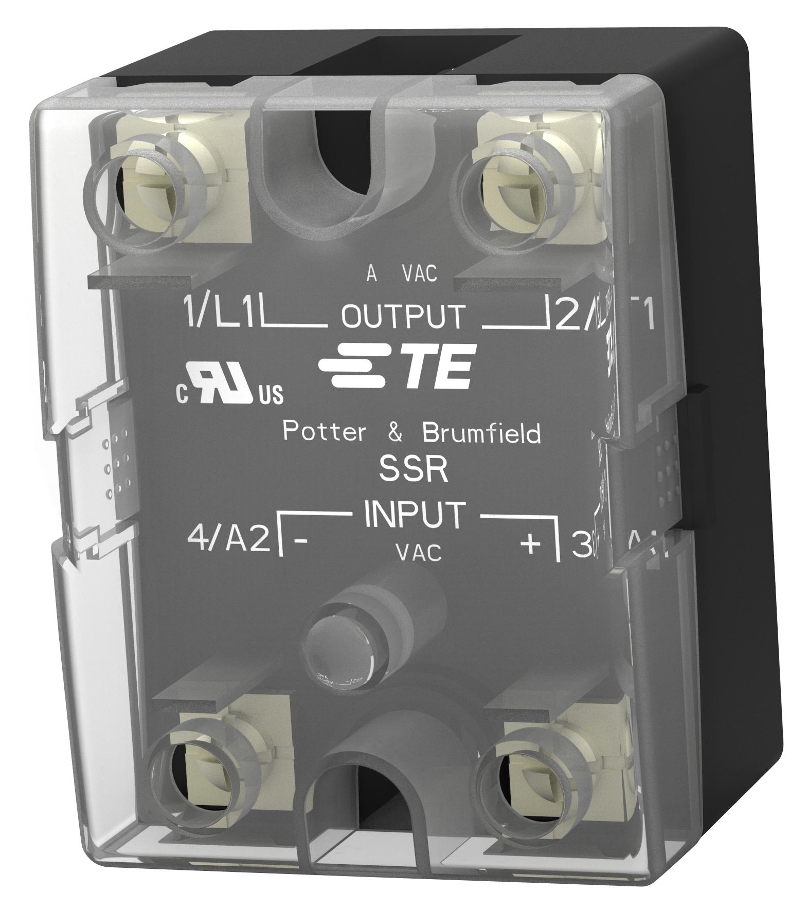 Potter & Brumfield Relays / Te Connectivity Ssr-240D25 Solid State Relay, Spst, 24V-280V, Panel