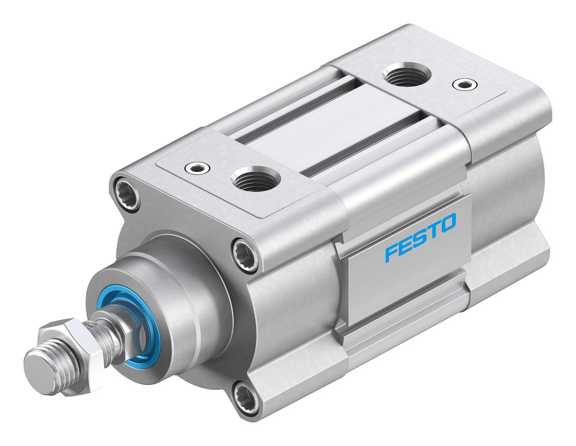 Festo Dsbc-63-20-D3-Ppva-N3 Cylinder, Dbl Acting, 63mm, 12Bar, 20mm