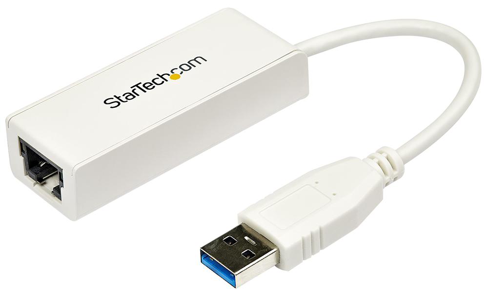 Startech Usb31000Sw Rj45 Converter, Usb 3.0, Gigabit, White