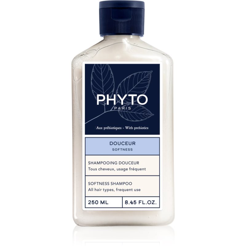 Phyto Softness rebalancing shampoo for healthy scalp adds moisture and shine 250 ml