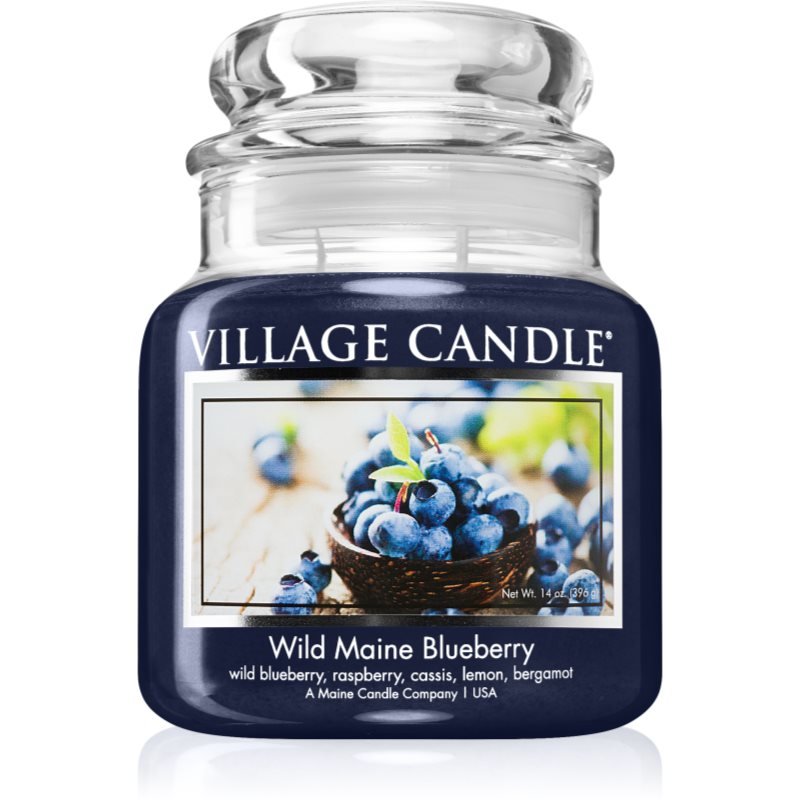 Village Candle Wild Maine Blueberry scented candle 602 g