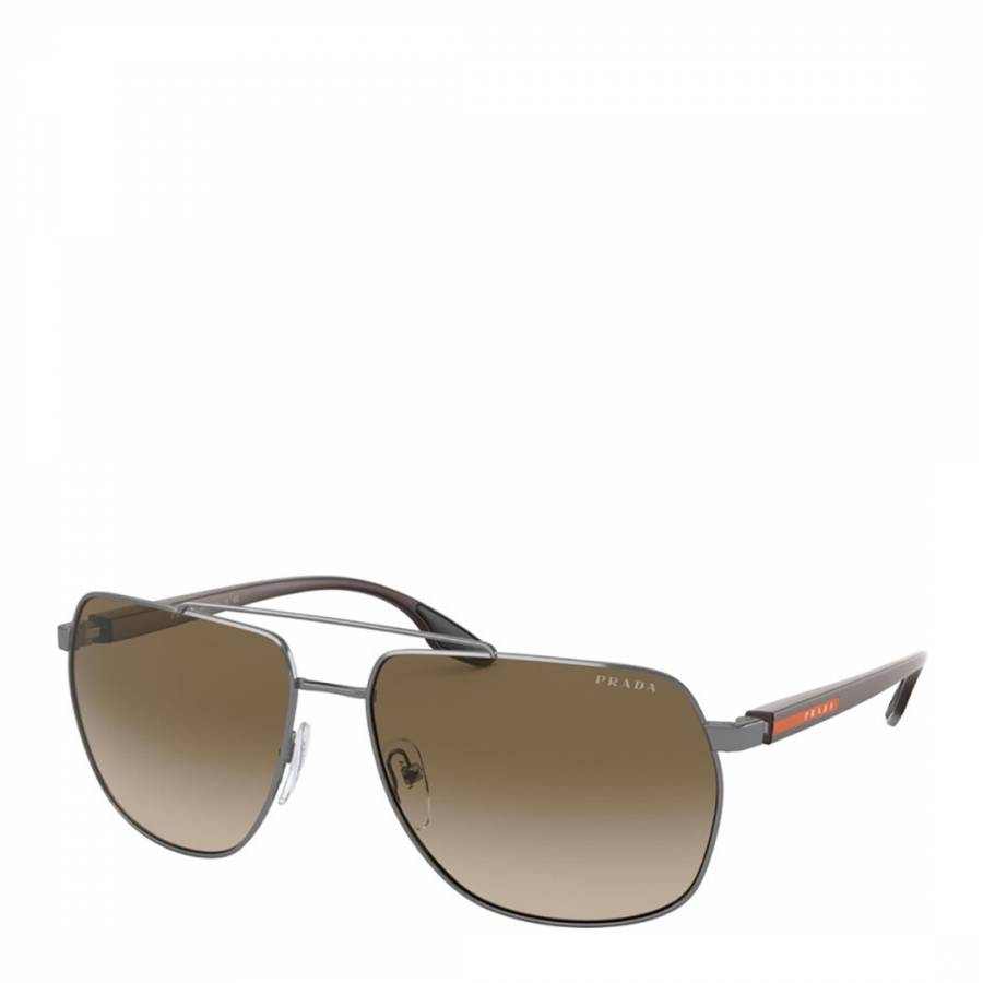 Men's Brown Prada Sunglasses 59mm