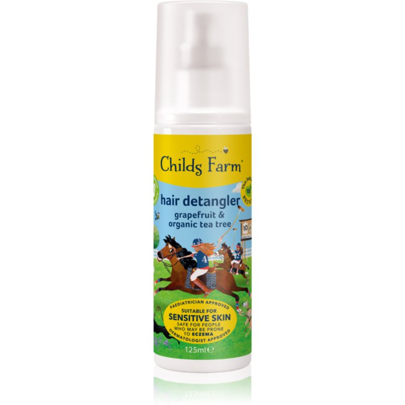 Childs Farm Hair Detangler spray for easy detangling for children Grapefruit & Organic Tea Tree 125 ml