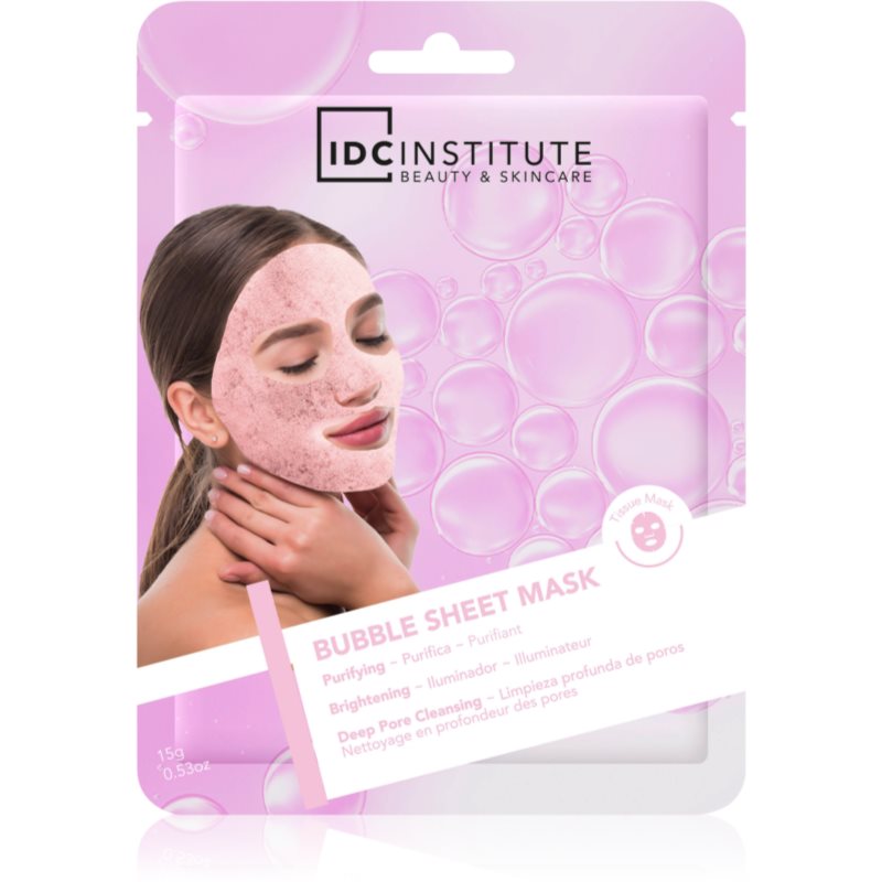 IDC Institute Bubble Sheet Mask single-use face sheet mask 1 pc