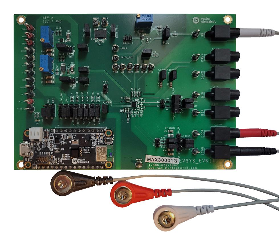 Maxim Integrated/analog Devices Max30001Gevkit# Eval Kit, Biopotential/bioimpedance