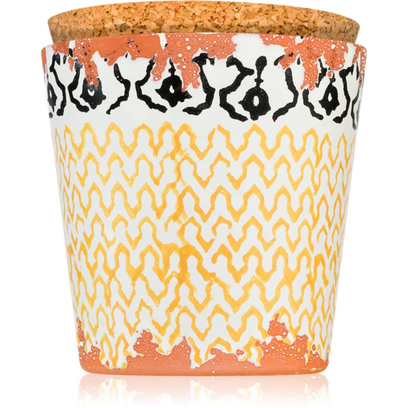 Wax Design Ethnic Amber scented candle 14 cm
