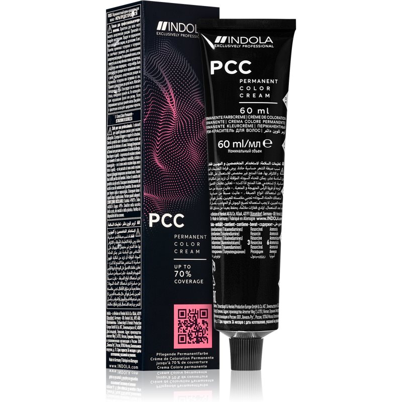 Indola PCC permanent hair dye shade Cool & Neutral 8.1 60 ml