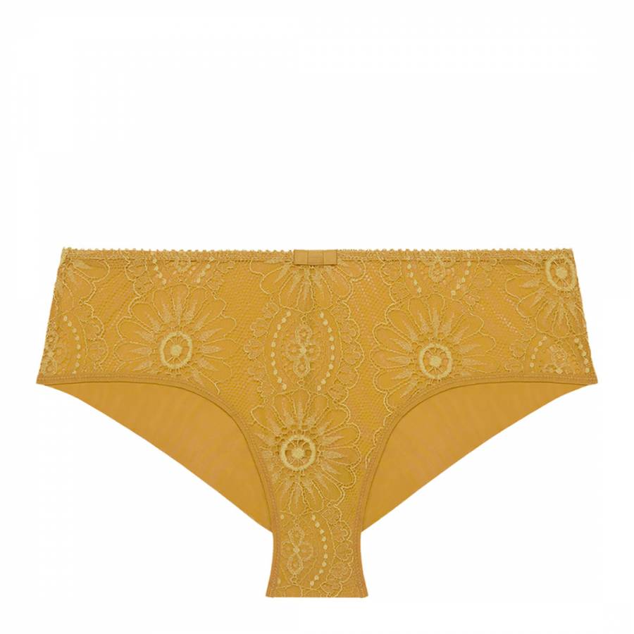 Yellow Embleme Shorty Brief
