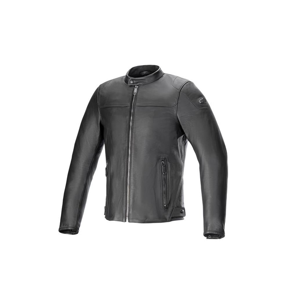 Alpinestars Blacktrack Leather Jacket Black Size S