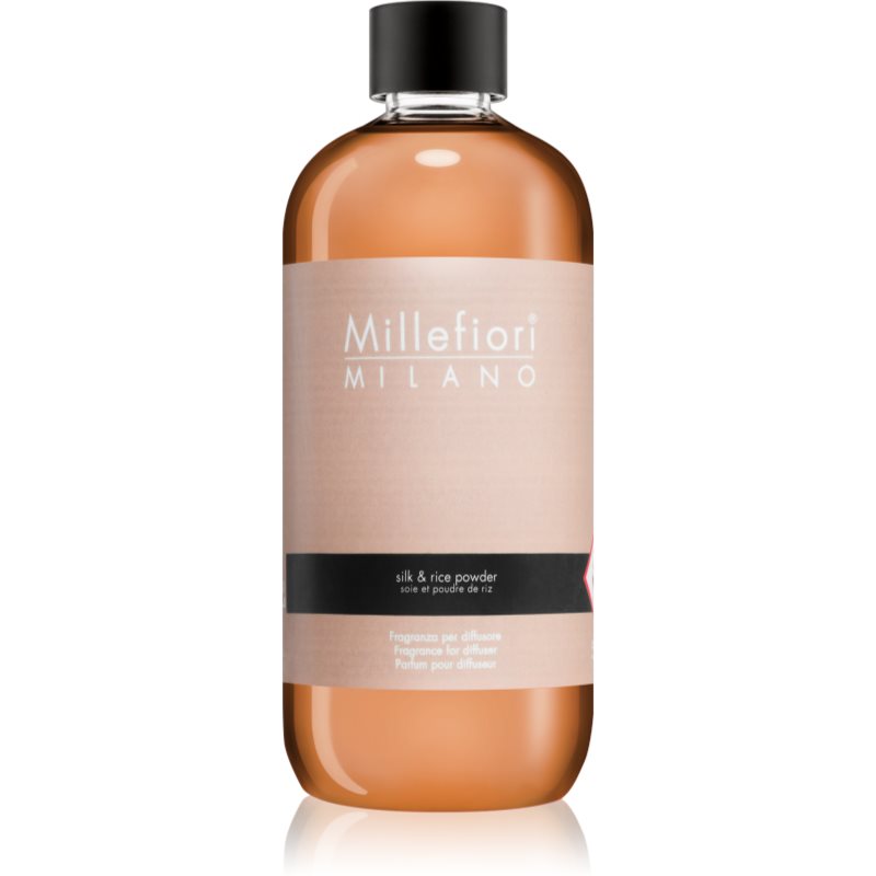 Millefiori Milano Silk & Rice Powder refill for aroma diffusers 500 ml