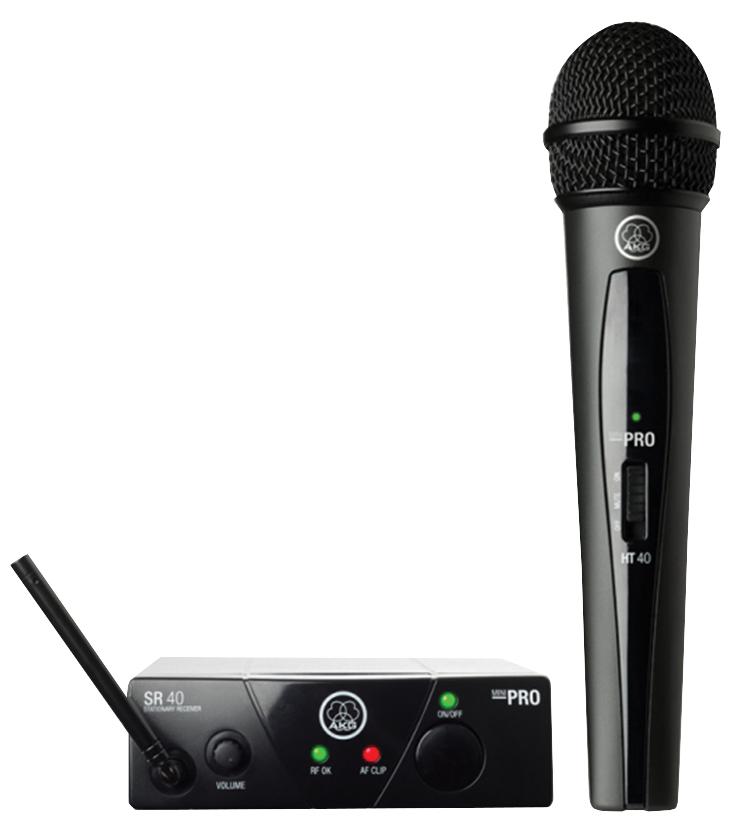 Akg Wms40 Ism1 Wireless Microphone, Handheld, 863.1Mhz
