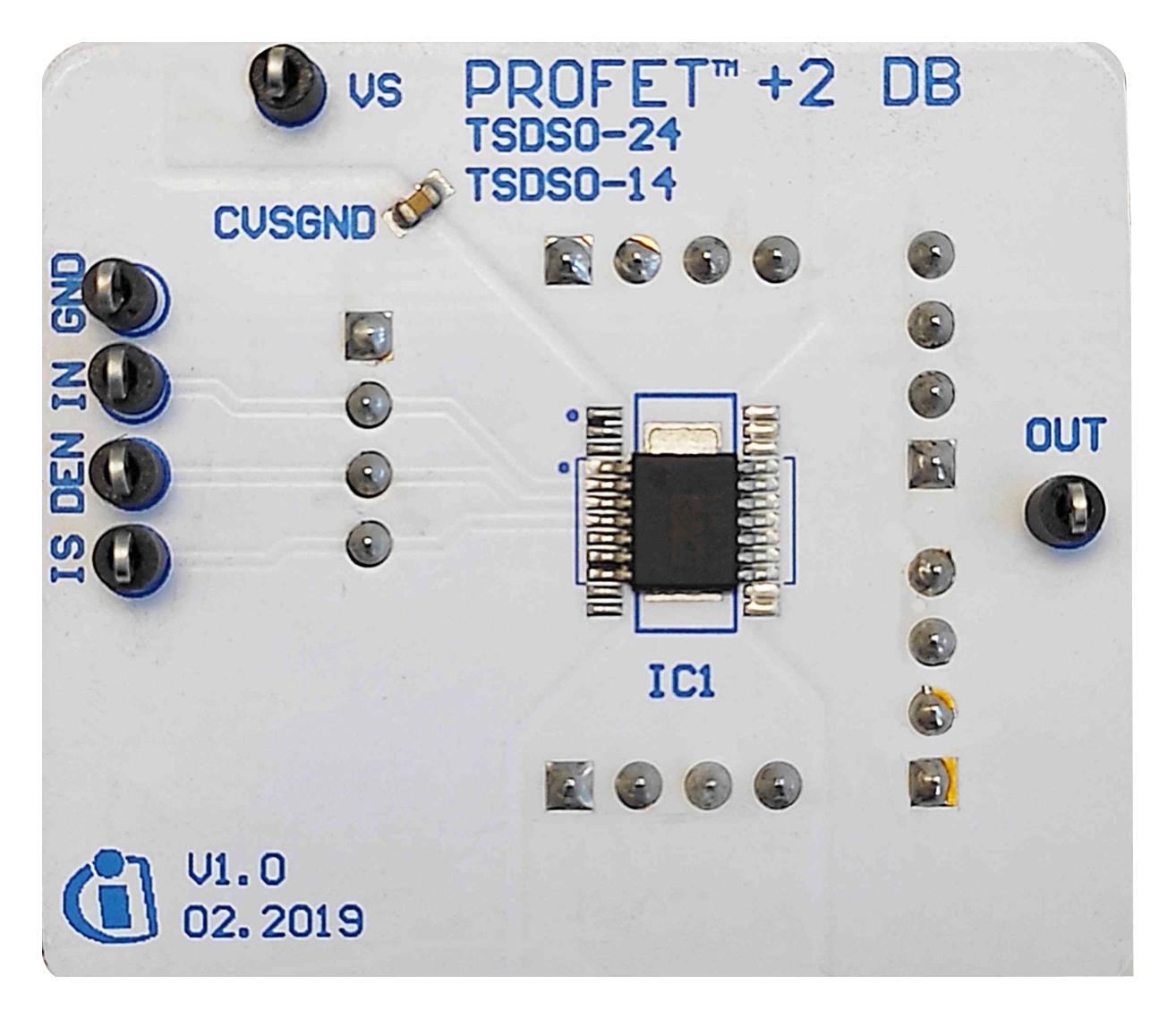 Infineon Prof2Bts70081Eppdbtobo1 Daughter Board, Profet2 12V Mother Board