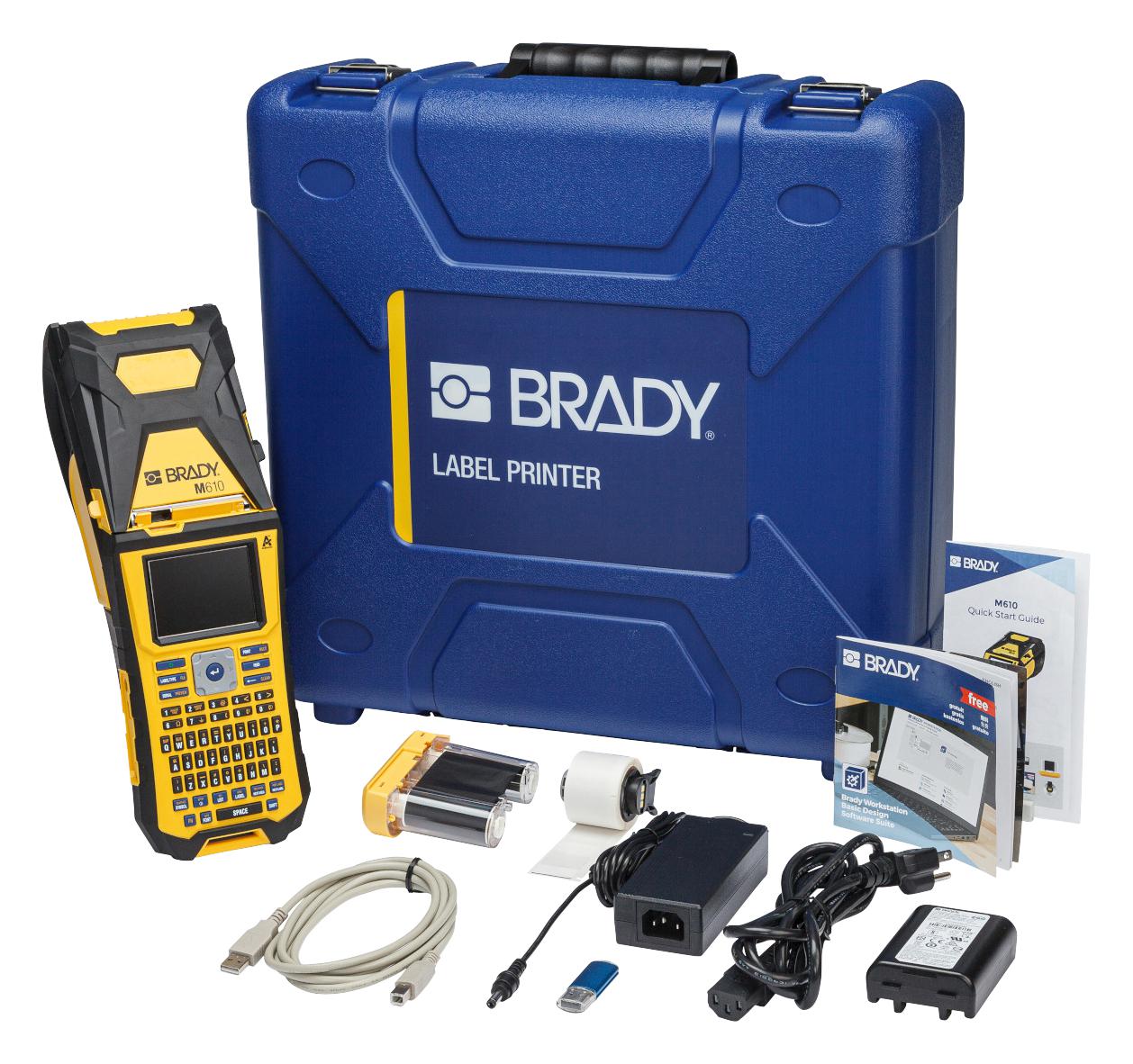 Brady M610-Kit Handheld Label Marker W/ Hard Case