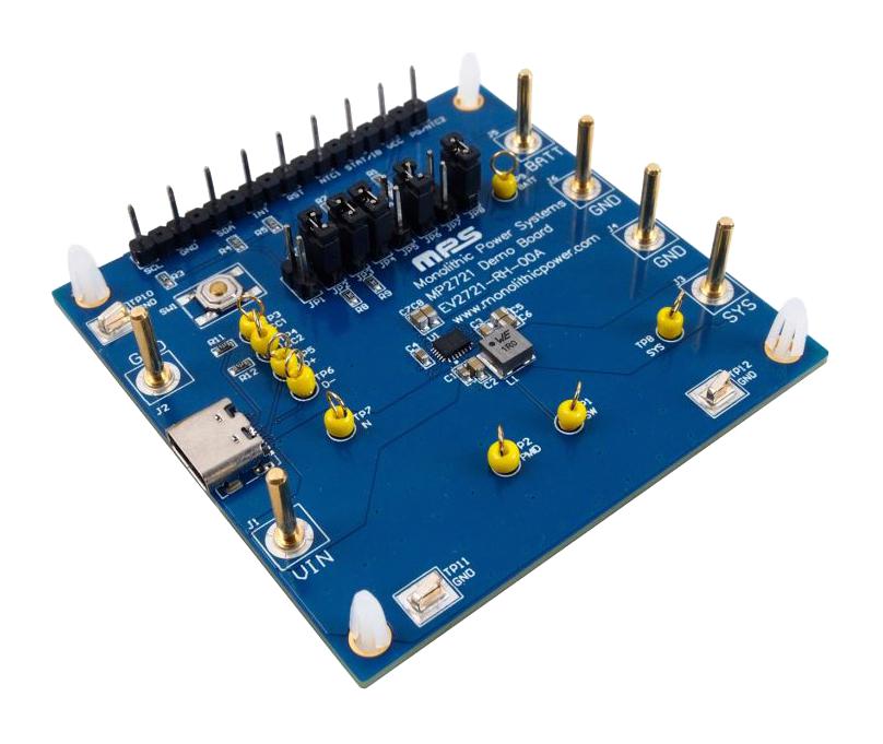 Monolithic Power Systems (Mps) Ev2721-Rh-00A Evaluation Board, Nvdc Buck Charger