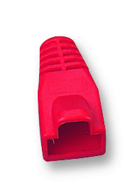 MH Connectors Rj45Srb-Red Boot, Rj45, Red, Pk8