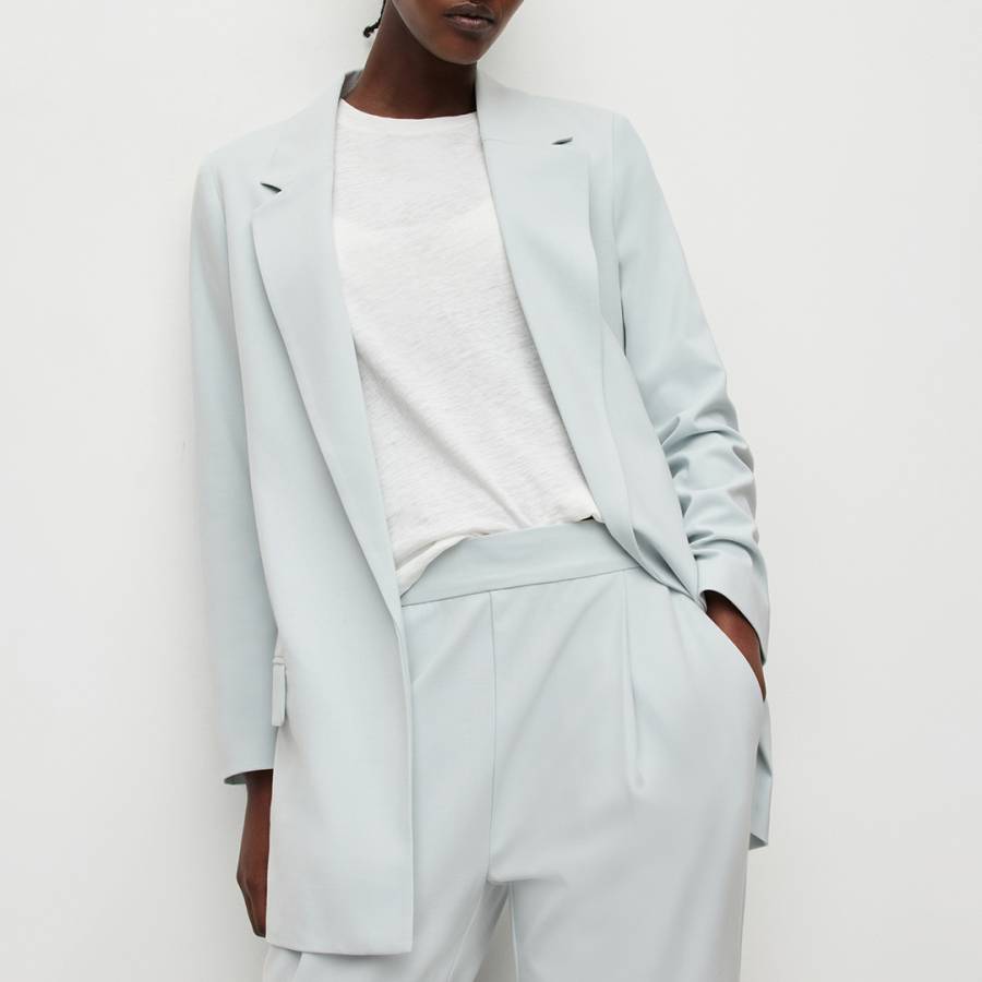 Pale Blue Aleida Tri Blazer