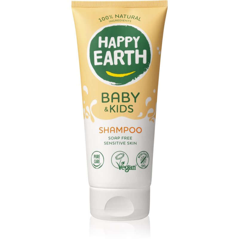 Happy Earth Baby & Kids 100% Natural Shampoo extra gentle shampoo 200 ml