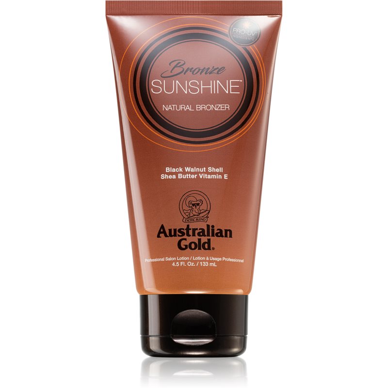 Australian Gold Bronze Sunshine sunbed tanning cream with bronzer 133 ml