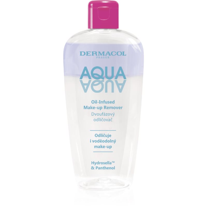 Dermacol Aqua Aqua bi-phase makeup remover with panthenol 200 ml