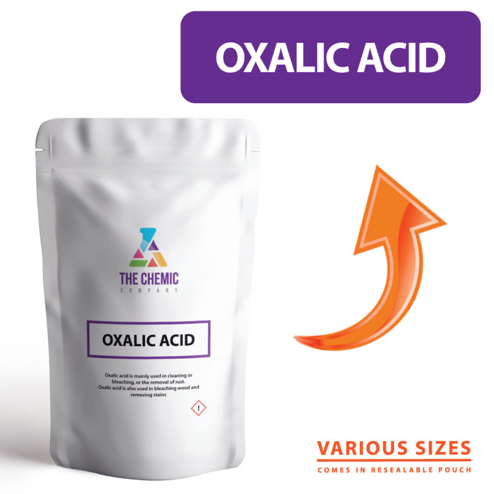(400g) Oxalic Acid Crystals PURE GRADE Chemical Powder ALL SIZES including 1KG